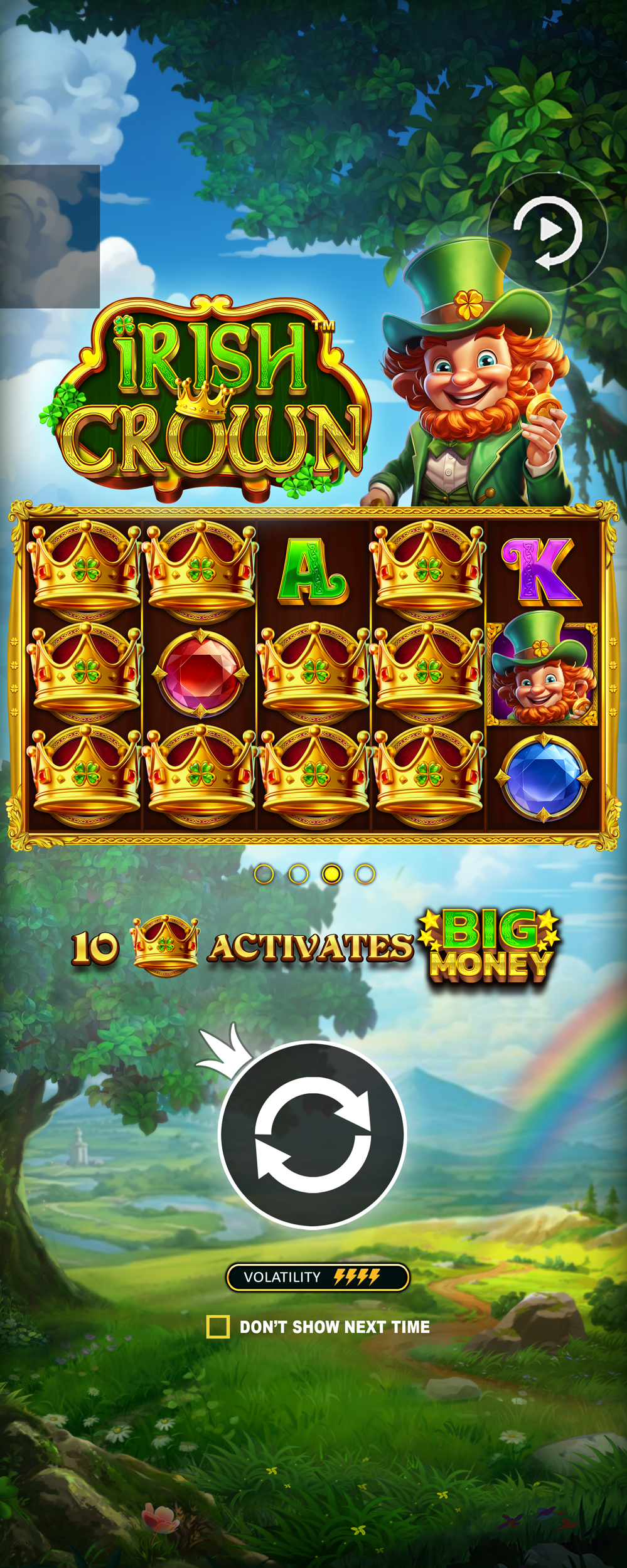 Irish Crown - screenshot with slot description 6